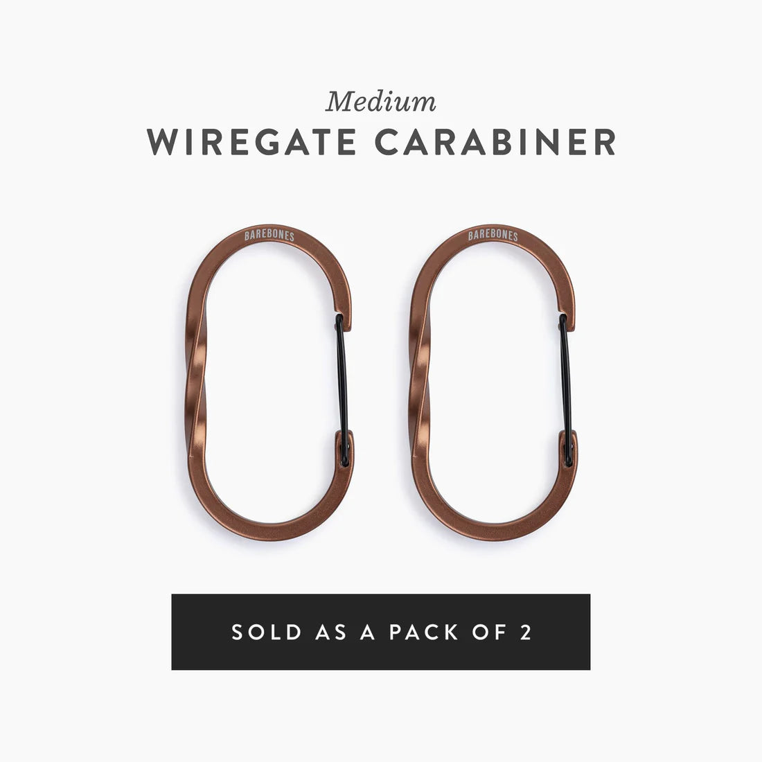 Barebones Wiregate Carabiner