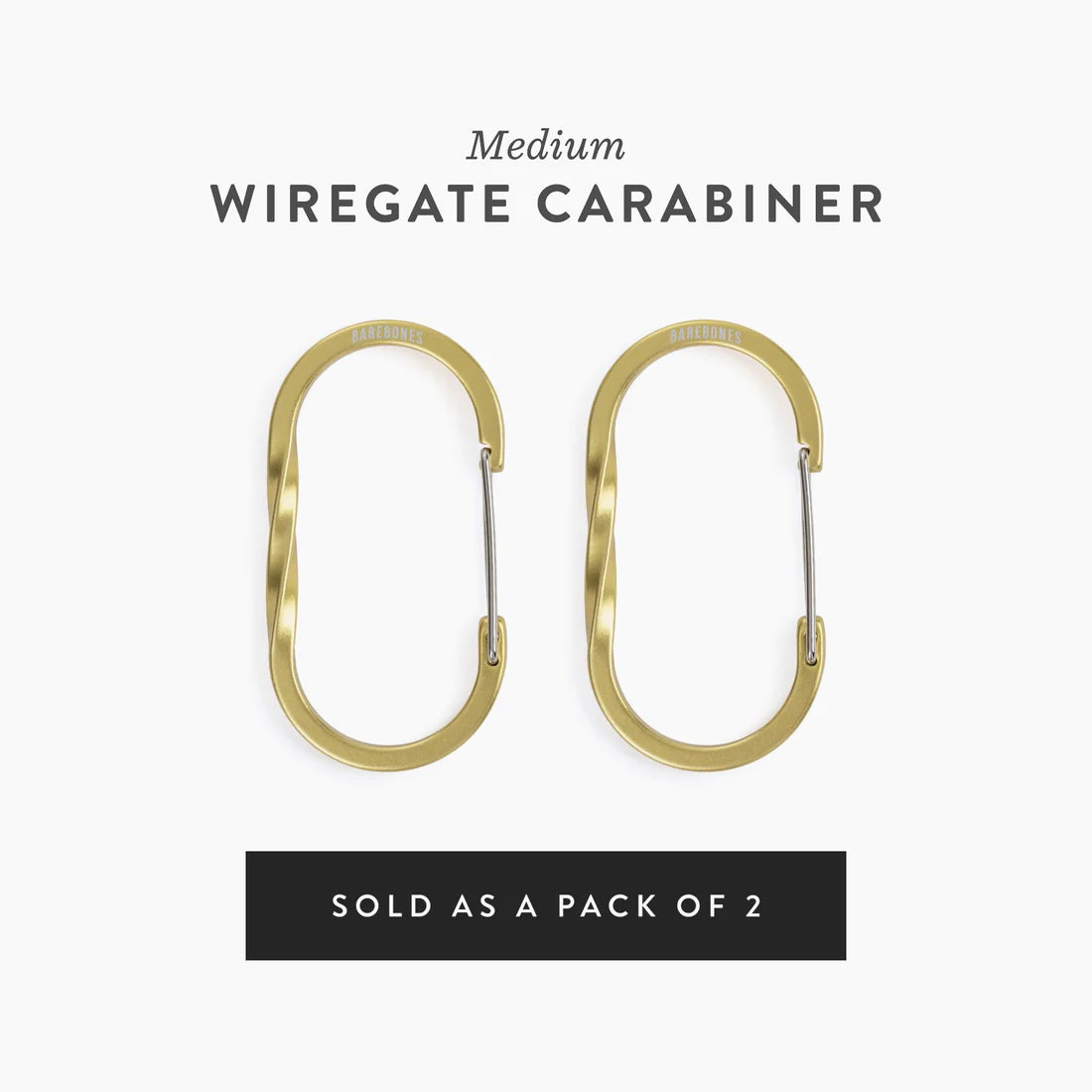 Barebones Wiregate Carabiner