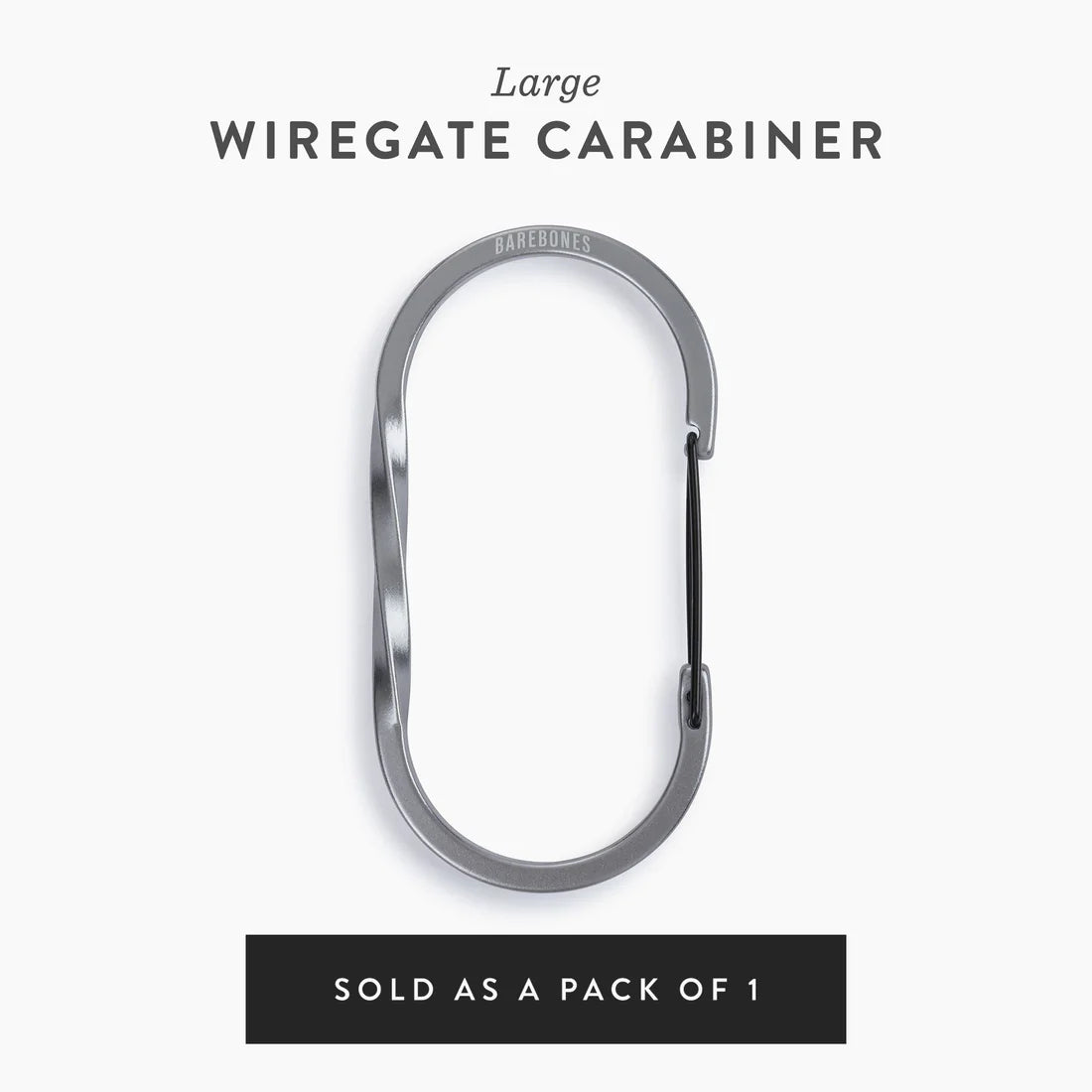 Barebones Wiregate Carabiner