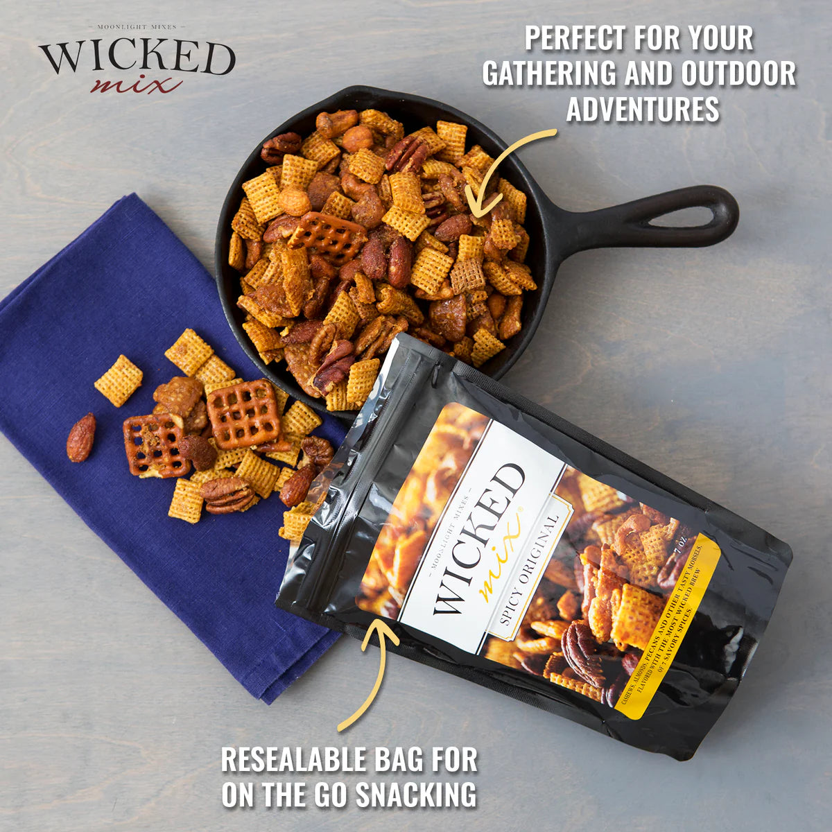 Moonlight Mixes - Wicked Mix Spicy Original 7oz Bag