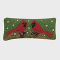 Two Cardinals Hook Pillow