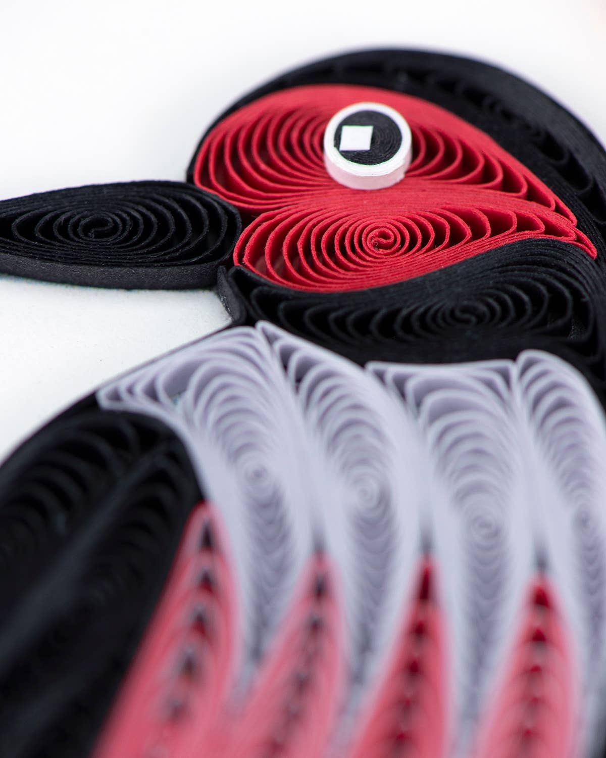 Quilling Greeting Card - Lewis's Woodpecker