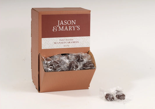 Jason & Mary's - Bite Sized Dark Sea Salt Caramels