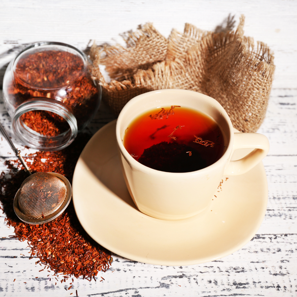 Tea with Tae - Rooibos Herbal Antioxidant Tea - Individually Wrapped Tea Bag