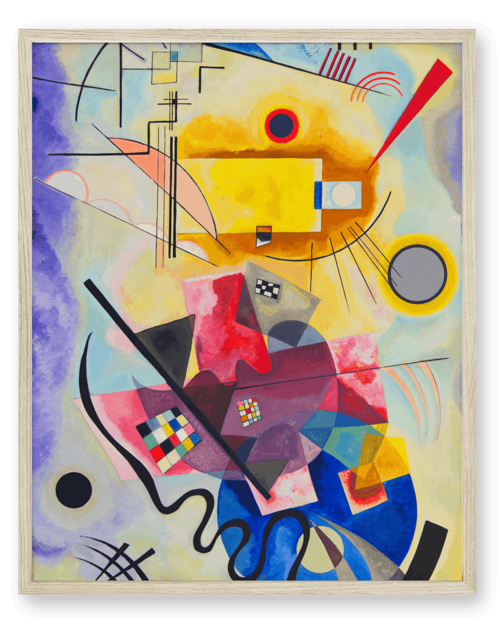 Knot & Soul - Kandinsky - Yellow-Red-Blue