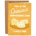 The Cheesiest Anniversary Card - Funny Anniversary Card