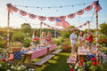 Rifle Paper Co. Americana Bunting Garland