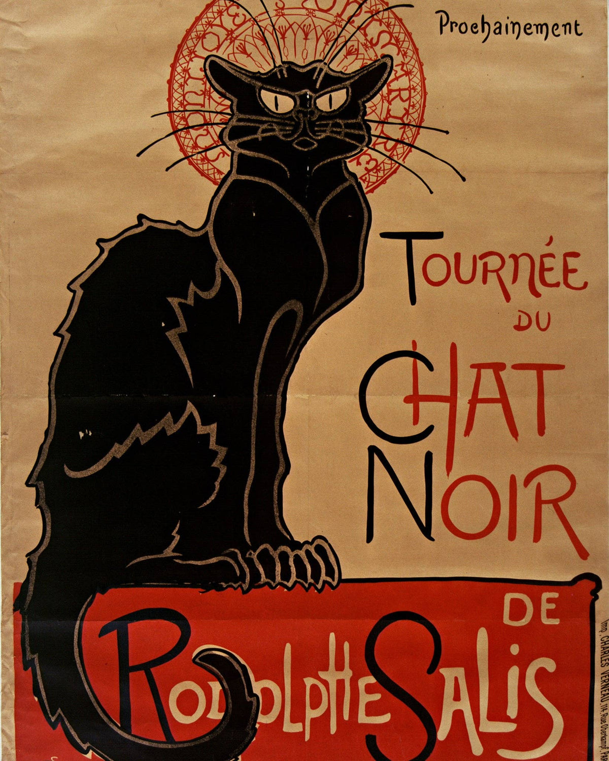 Knot & Soul - Steinlen - Tournée du Chat Noir