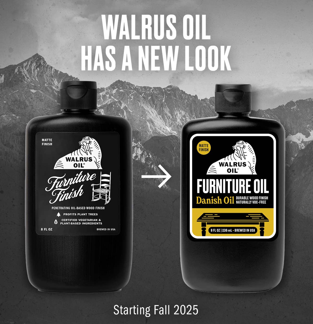 Walrus Oil - Furniture Oil, 8 oz