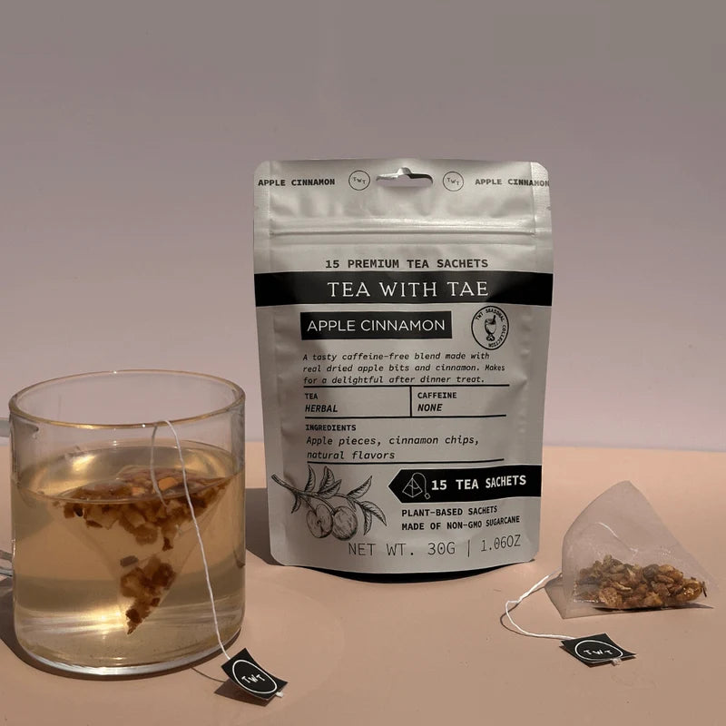 Tea with Tae - Apple Ginger  (15 Tea Sachets)