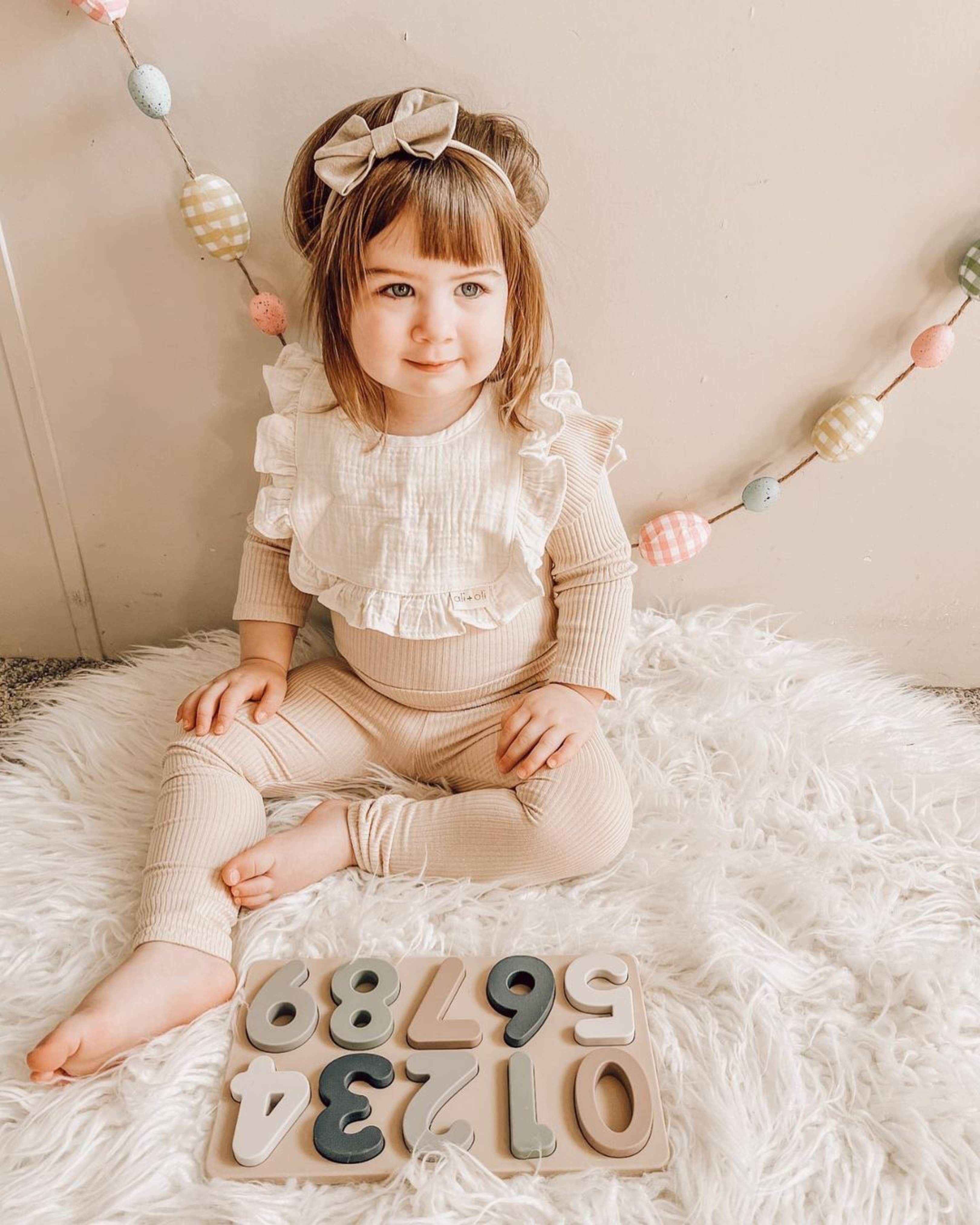 Soft Silicone Number Puzzle (11-pc) for Toddlers