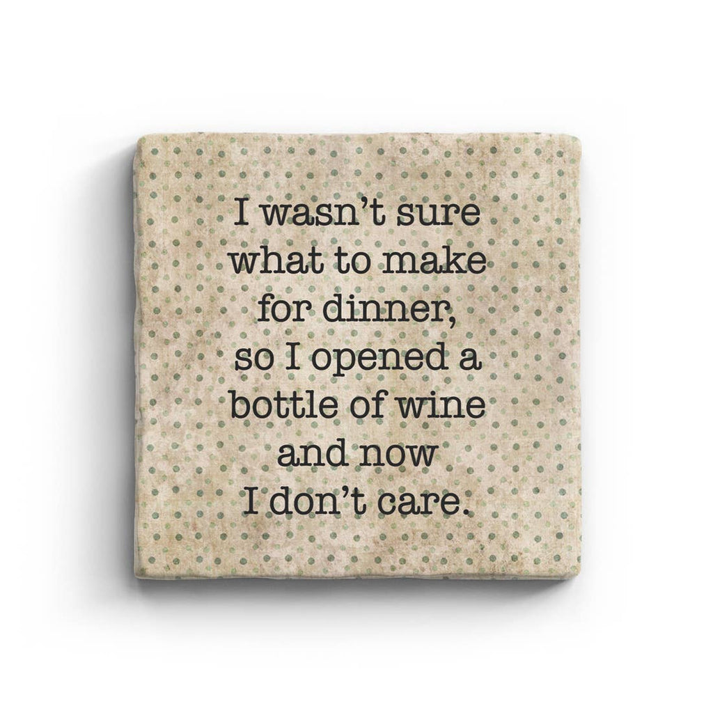 Dinner - Marble Coaster