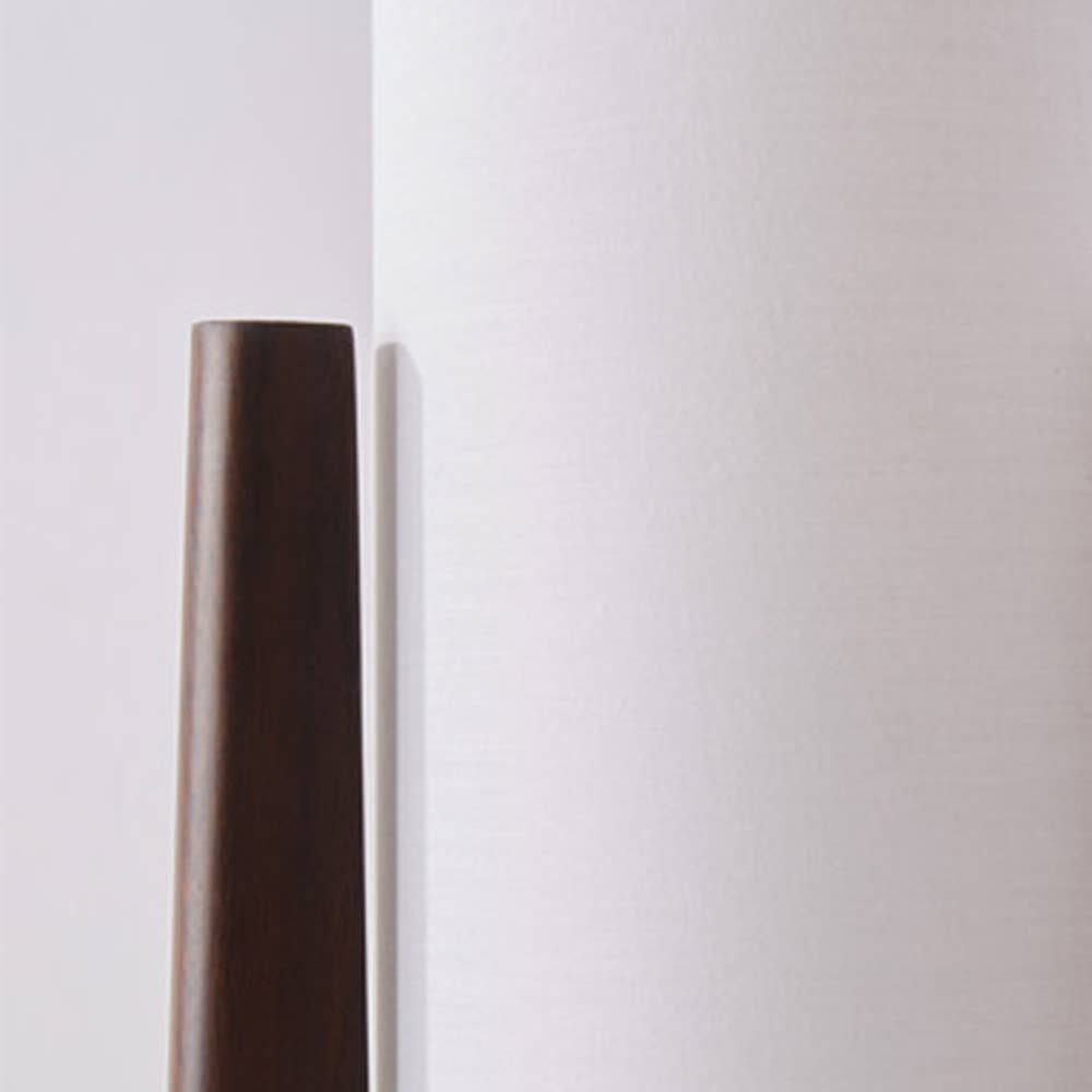 VIVZONE - 51'' Tall Solid Wood Standing Lamp Floor Lamp