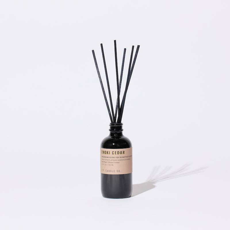 P.F. Candle Co. Enoki Cedar – Alchemy Reed Diffuser