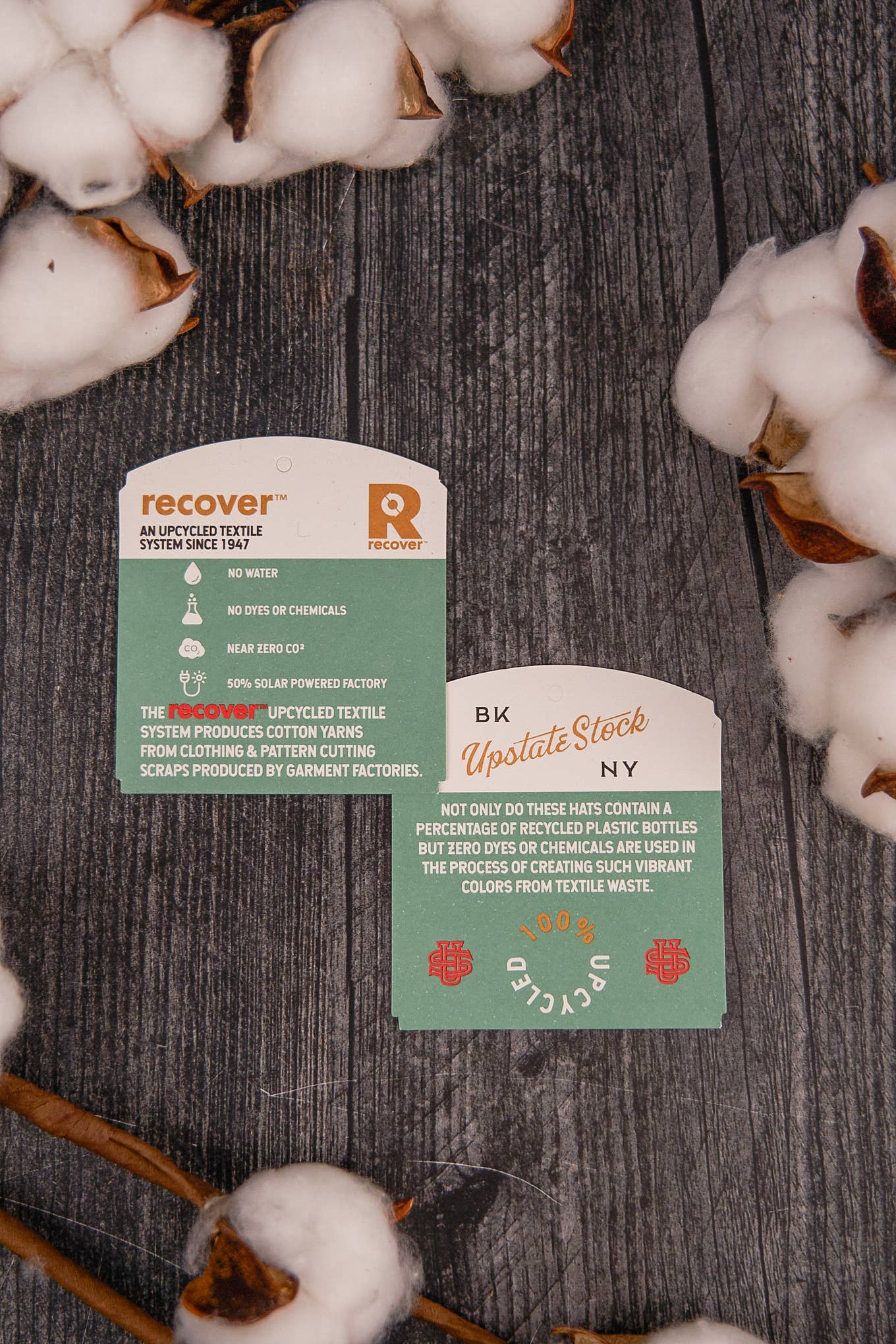 Upstate Stock - Straw Upcycled Cotton Watchcap