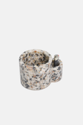 Curated Basics - Large Terrazzo Ashtray with Lighter Holder