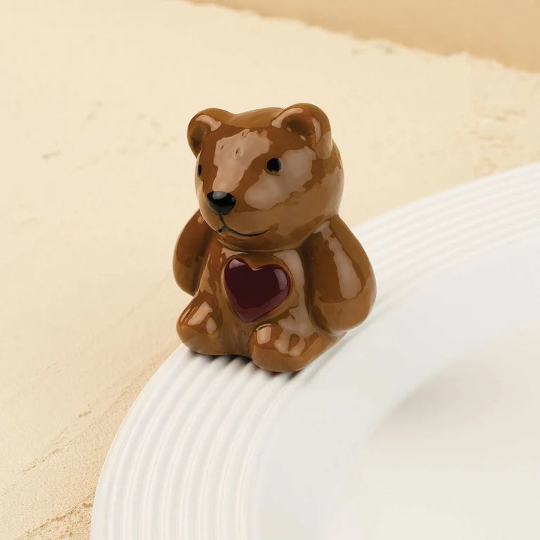 Nora Fleming Mini - Bear With Me (Teddy Bear)