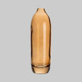 Abbott - Tall Vase-Dark Amber-7.5"H