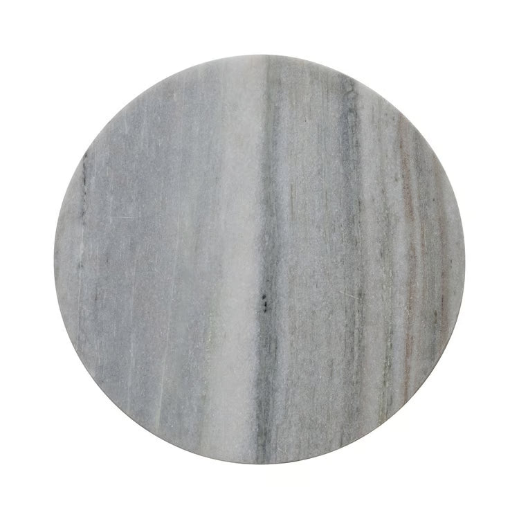 Hazel Mazel - 12" Rd Cheese Cutting Board, Black Melange