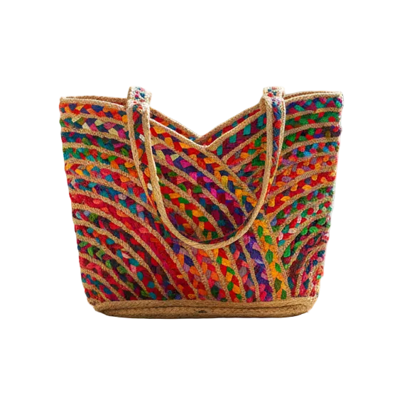 Playa Braided Jute Tote