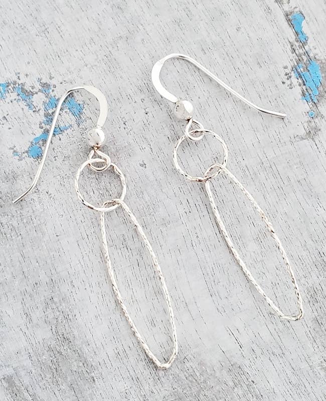 Sosie Designs - Silver 925 - Diamond Cut Earrings