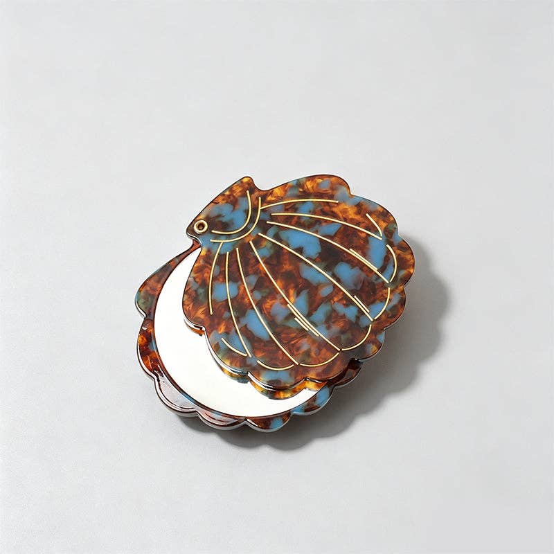 DAYLA - Seashell Acetate Mirror
