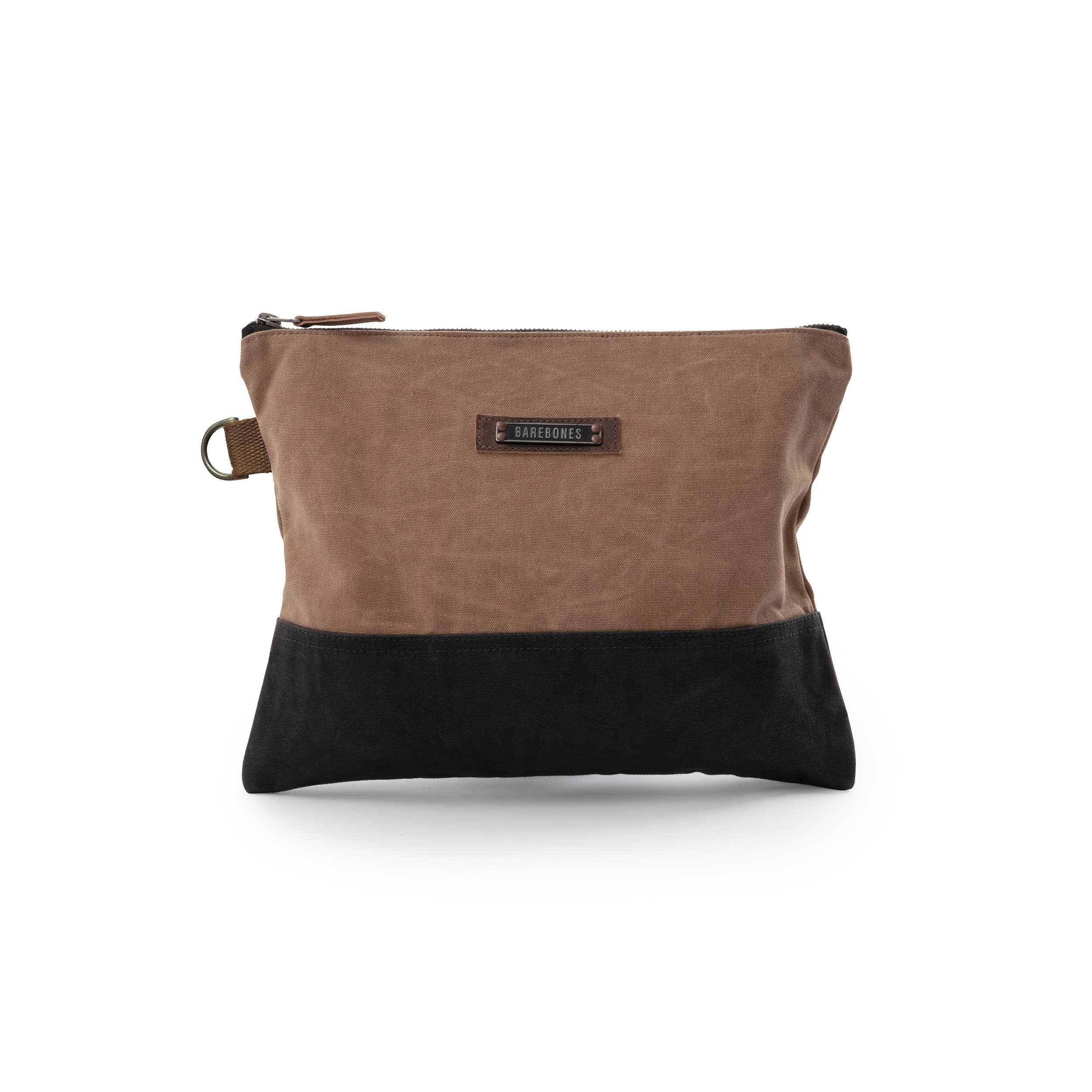 Barebones - Neelum Zipper Pouch Bag - Waxed Canvas Bag