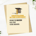 "Wishing you success..." Congratulations Graduation Card