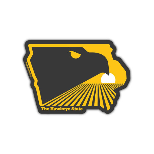 The Hawkeye State Sticker/Magnet