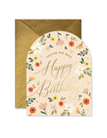 Ginger P. Designs - You're The Best Birthday Arch Greeting Card