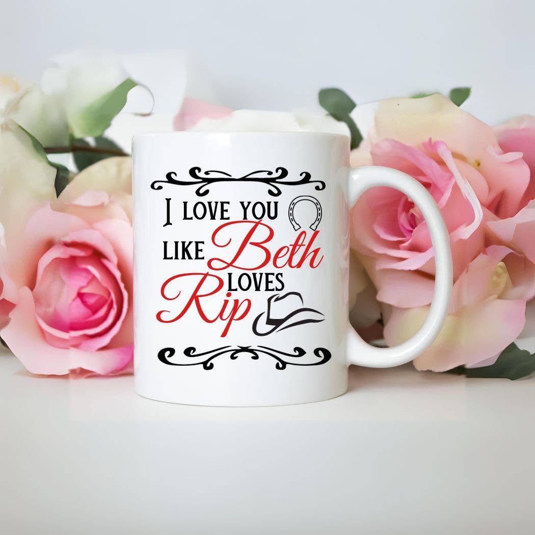 Beth & Rip - Yellowstone Valentine's Day  Coffee Mug