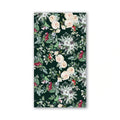 Michel Design Works -Winter Garden Hostess Napkins - 4.4" x 7.9"
