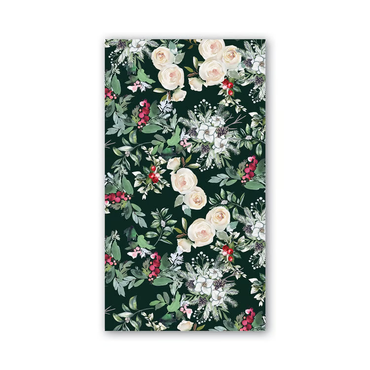 Michel Design Works -Winter Garden Hostess Napkins - 4.4" x 7.9"