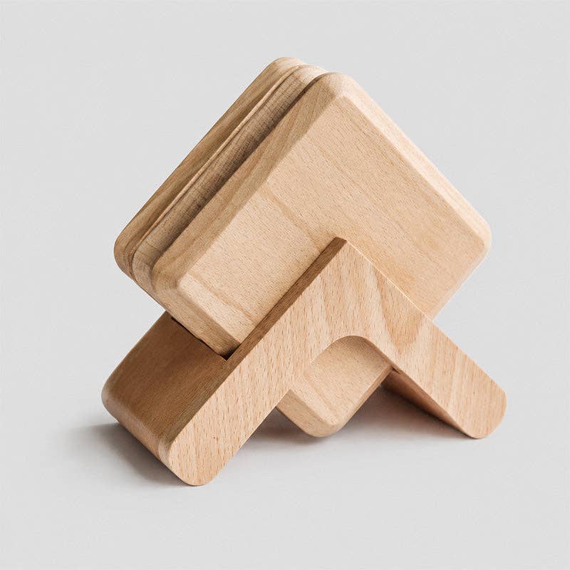 DAYLA - Square Wooden Coaster