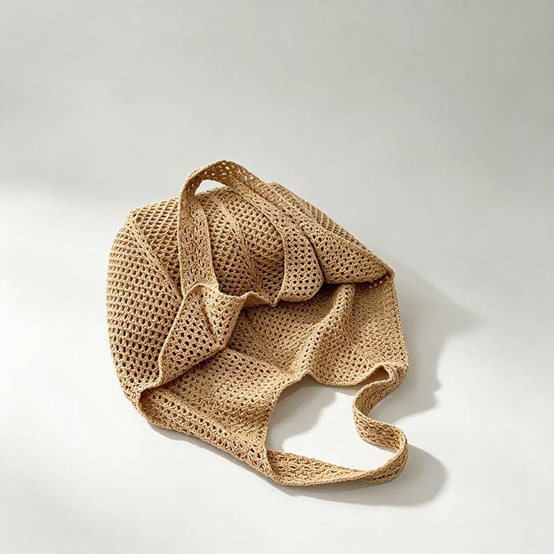 DAYLA - Handmade Crochet Mesh Tote