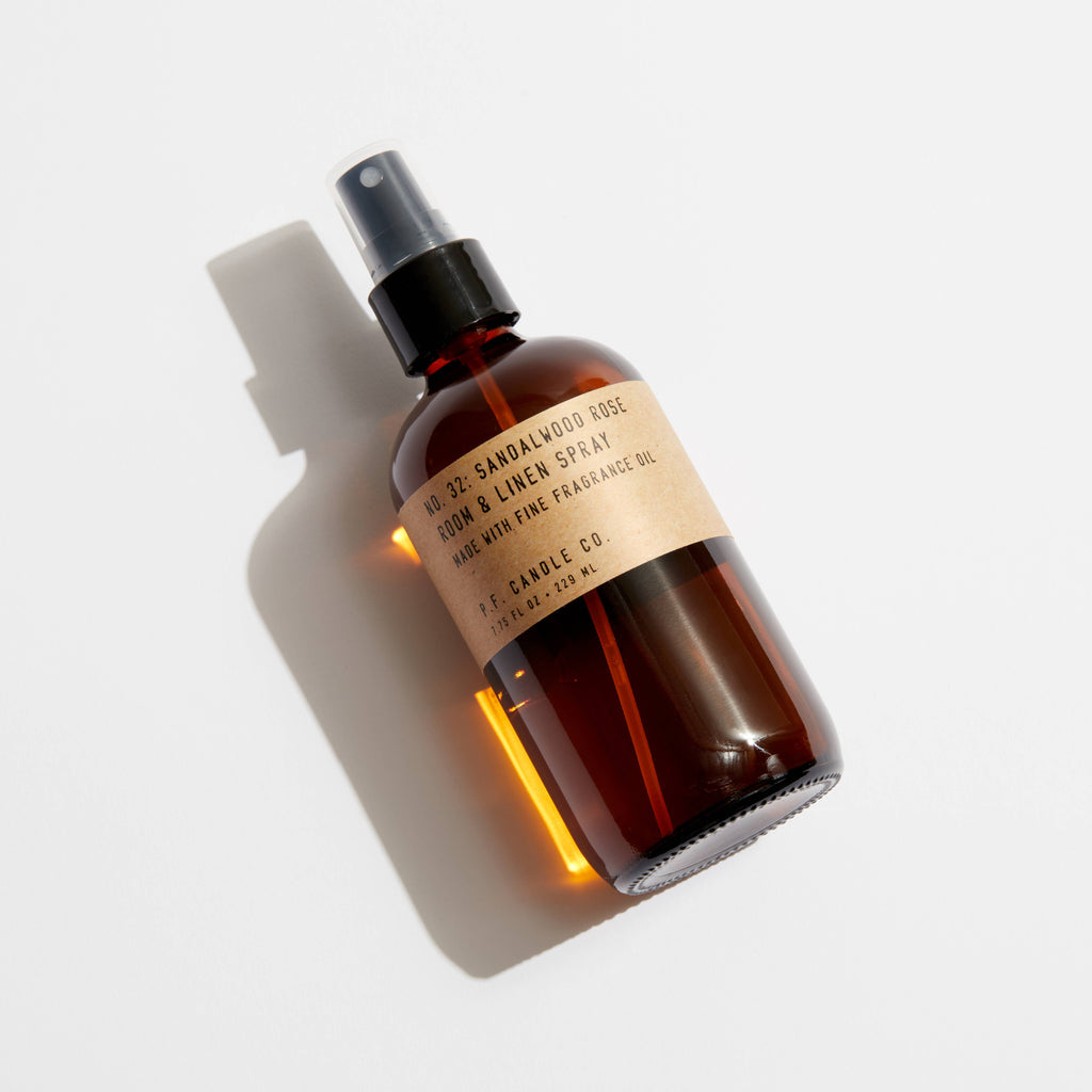 P.F. Candle Co. - Sandalwood Rose - 7.75 fl oz Room & Linen Spray