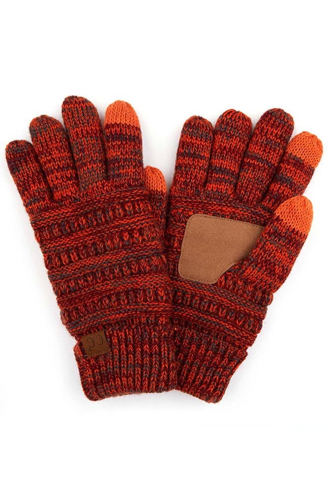 Hana - C.C Multi Color Gloves with Lining Inside