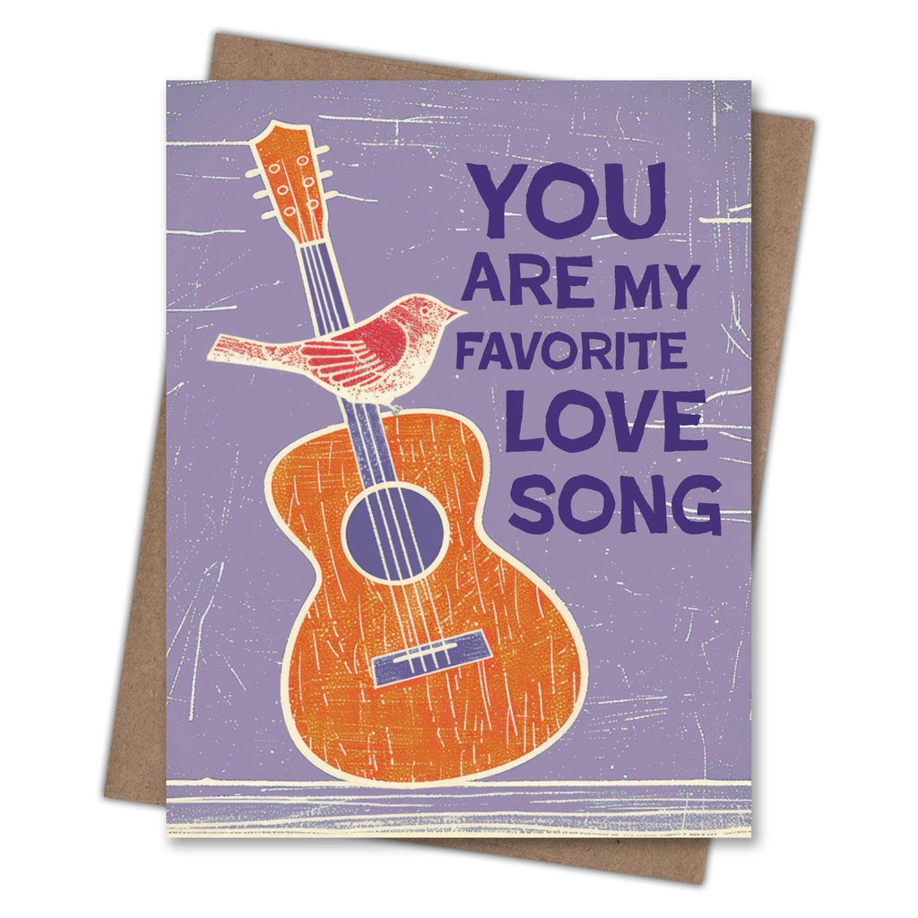 Scarecrow & Nut Tree - Love Song - Love card for music lovers