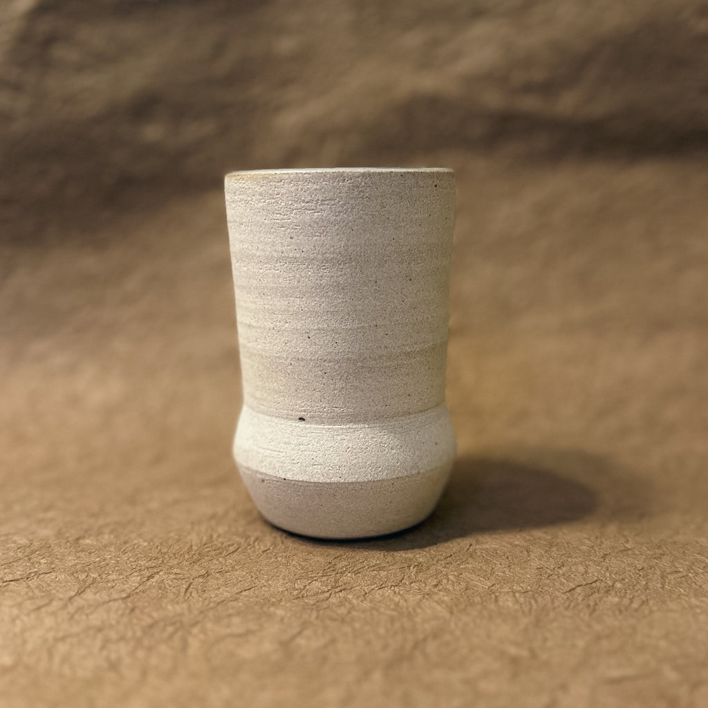 Olivia Snow Ceramics - Saturn Ceramic Tumblers in White and Celadon