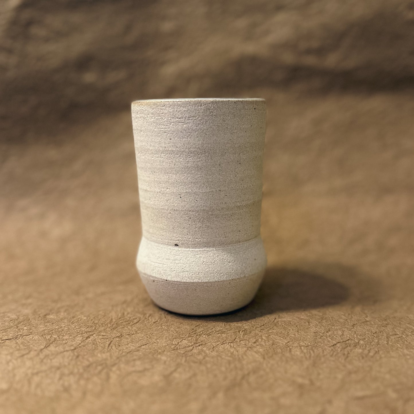 Olivia Snow Ceramics - Saturn Ceramic Tumblers in White and Celadon