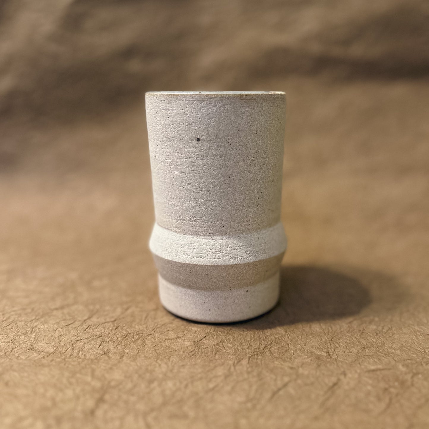 Olivia Snow Ceramics - Saturn Ceramic Tumblers in White and Celadon