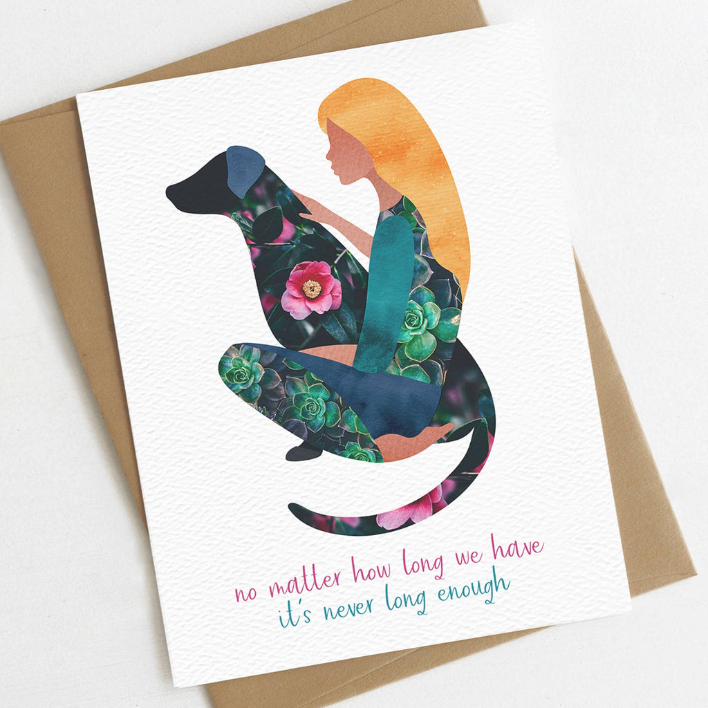 Loss of Dog Card, Dog Sympathy, Condolences, Pet Loss