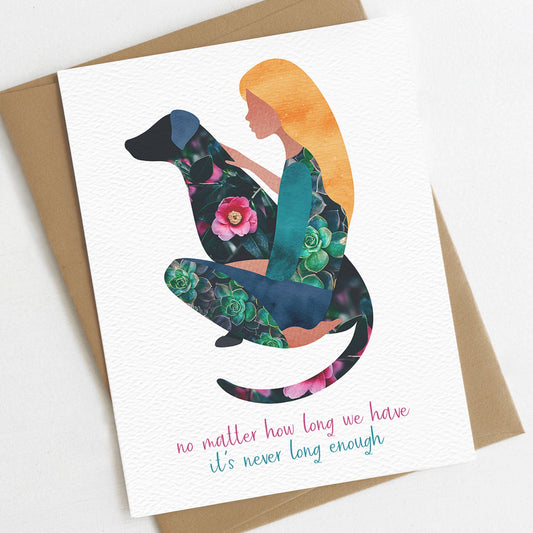 Loss of Dog Card, Dog Sympathy, Condolences, Pet Loss