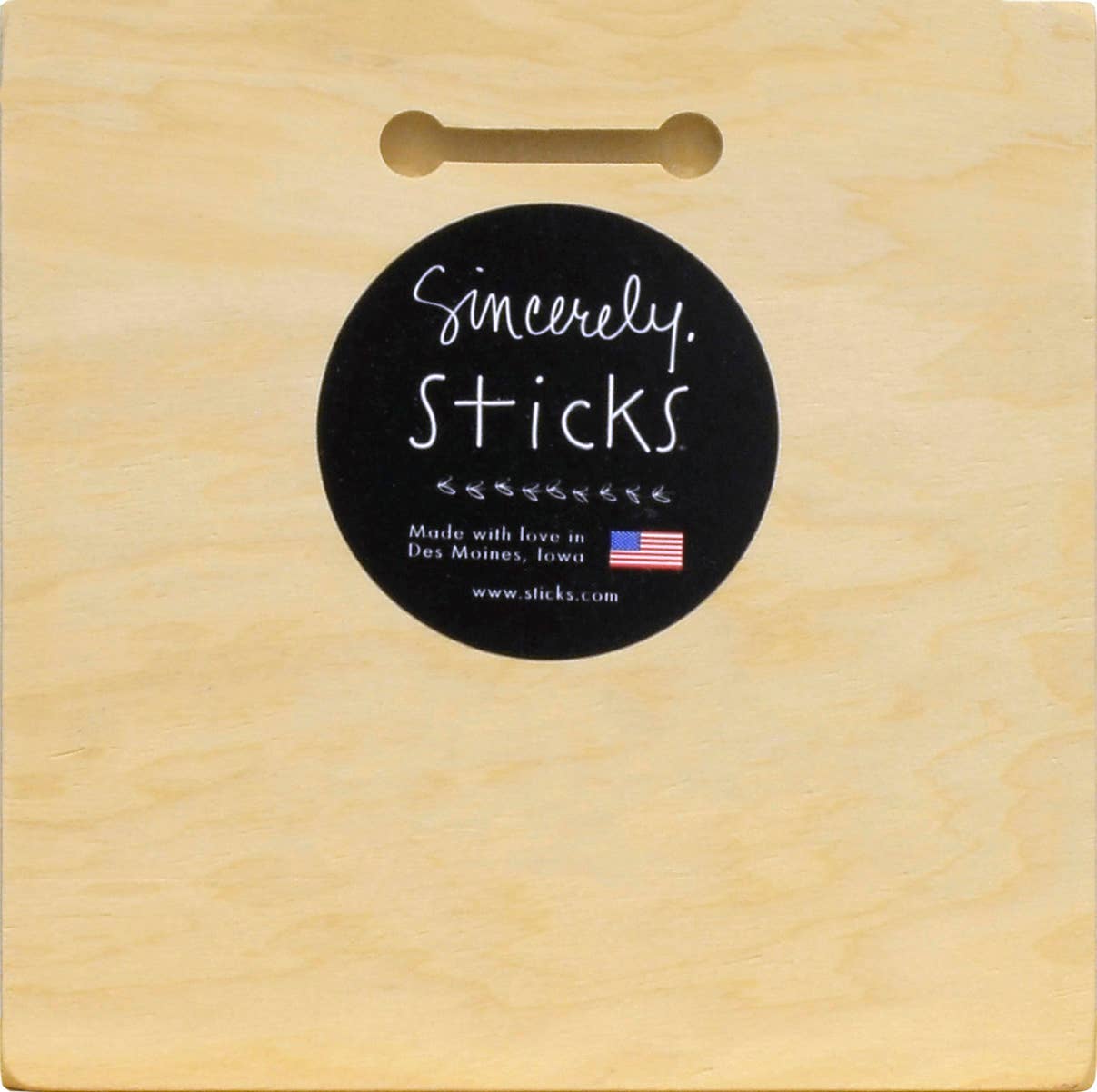 Sticks "99 Counties" | Iowa Wall Plaque - 6x6