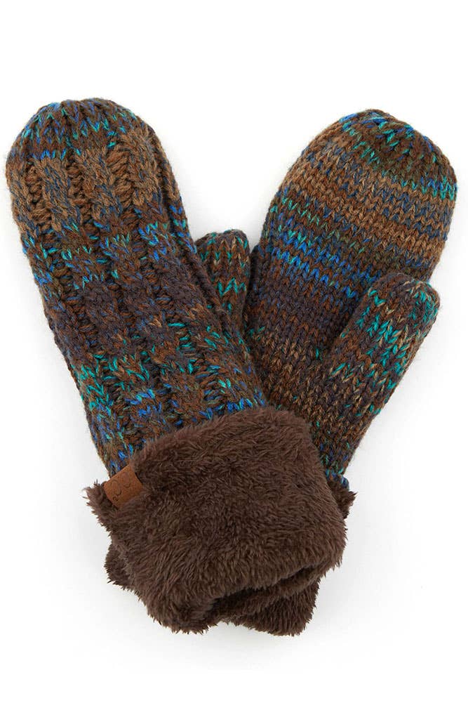 Hana - C.C Mitten Glove with Warm Lining Inside