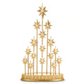 Lighted Star Mantel Decor