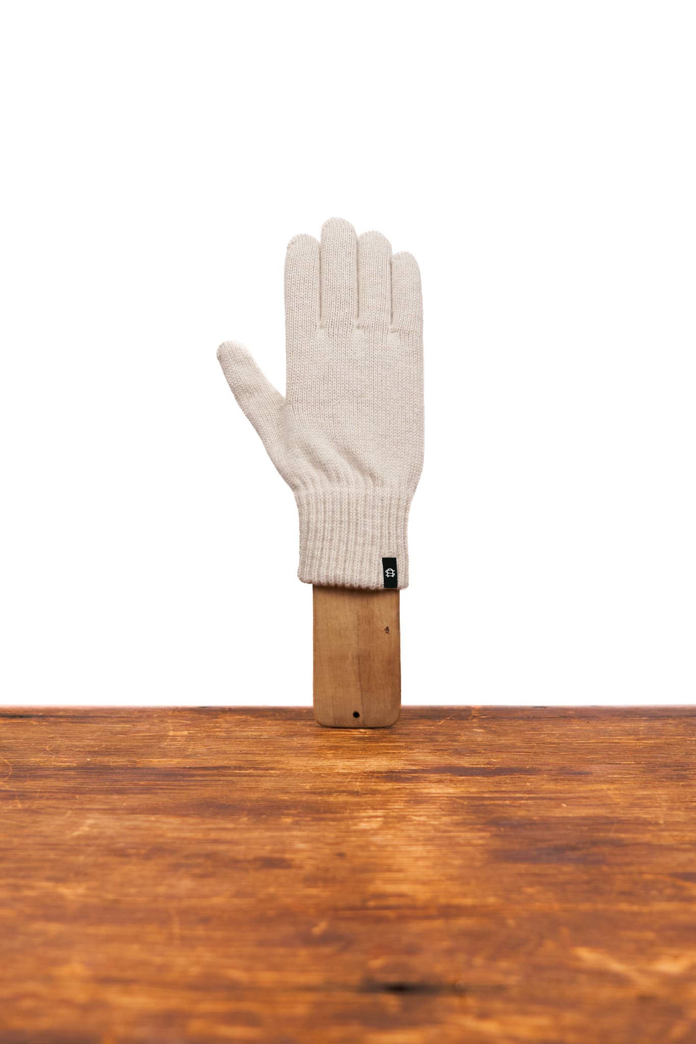 Upstate Stock - Merino Wool and Recycled Poly Full Finger Glove / MUSHROOM