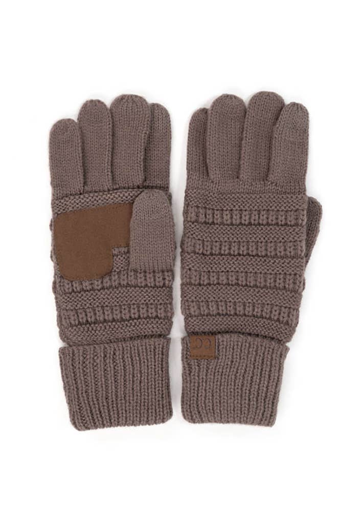 Knitted Touch Screen Compatible Gloves