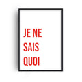 Fanclub - Je Ne Sais Quoi Giclée Art Print