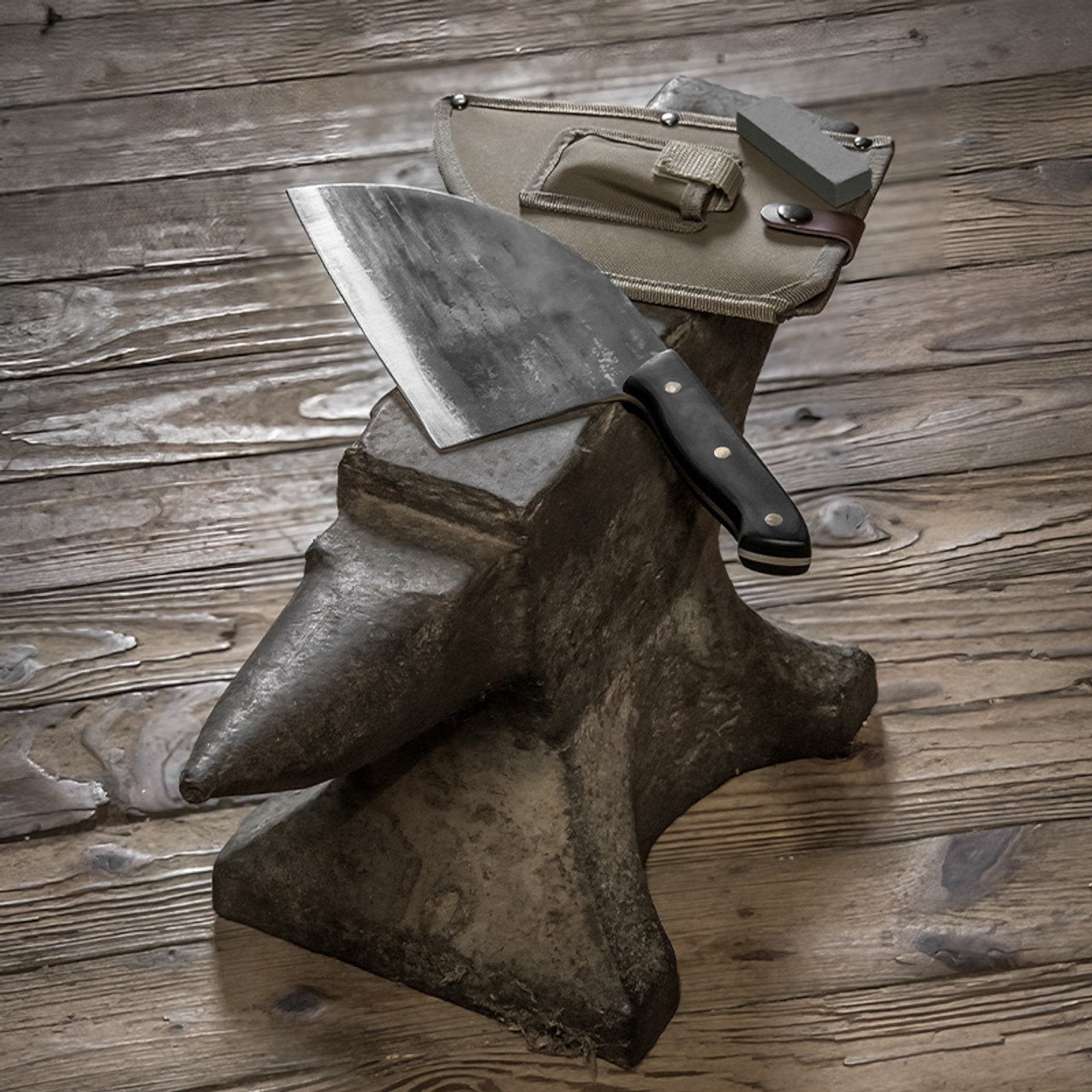 Cole Sheeler - Forged Butcher Knife